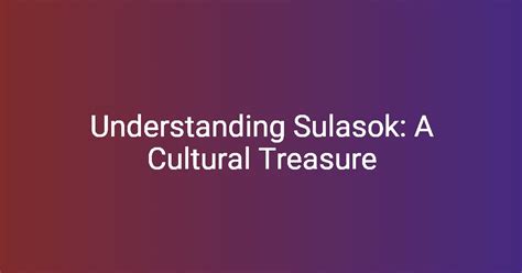 Sulasok: Monolingual Tagalog definition of the word sulasok..